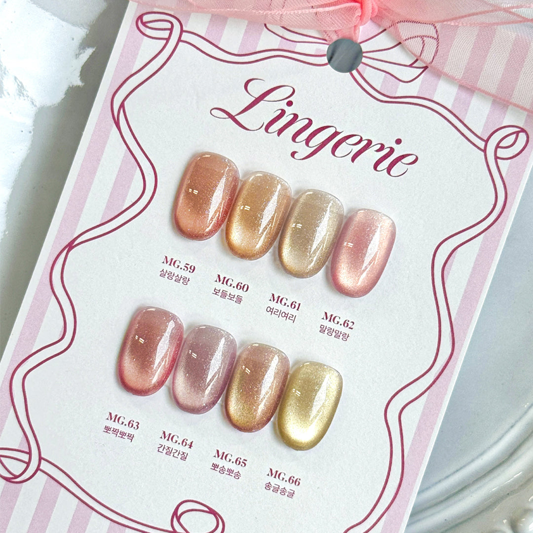 【YOGURT】'Lingerie' Magnetic Gel 8-piece set
