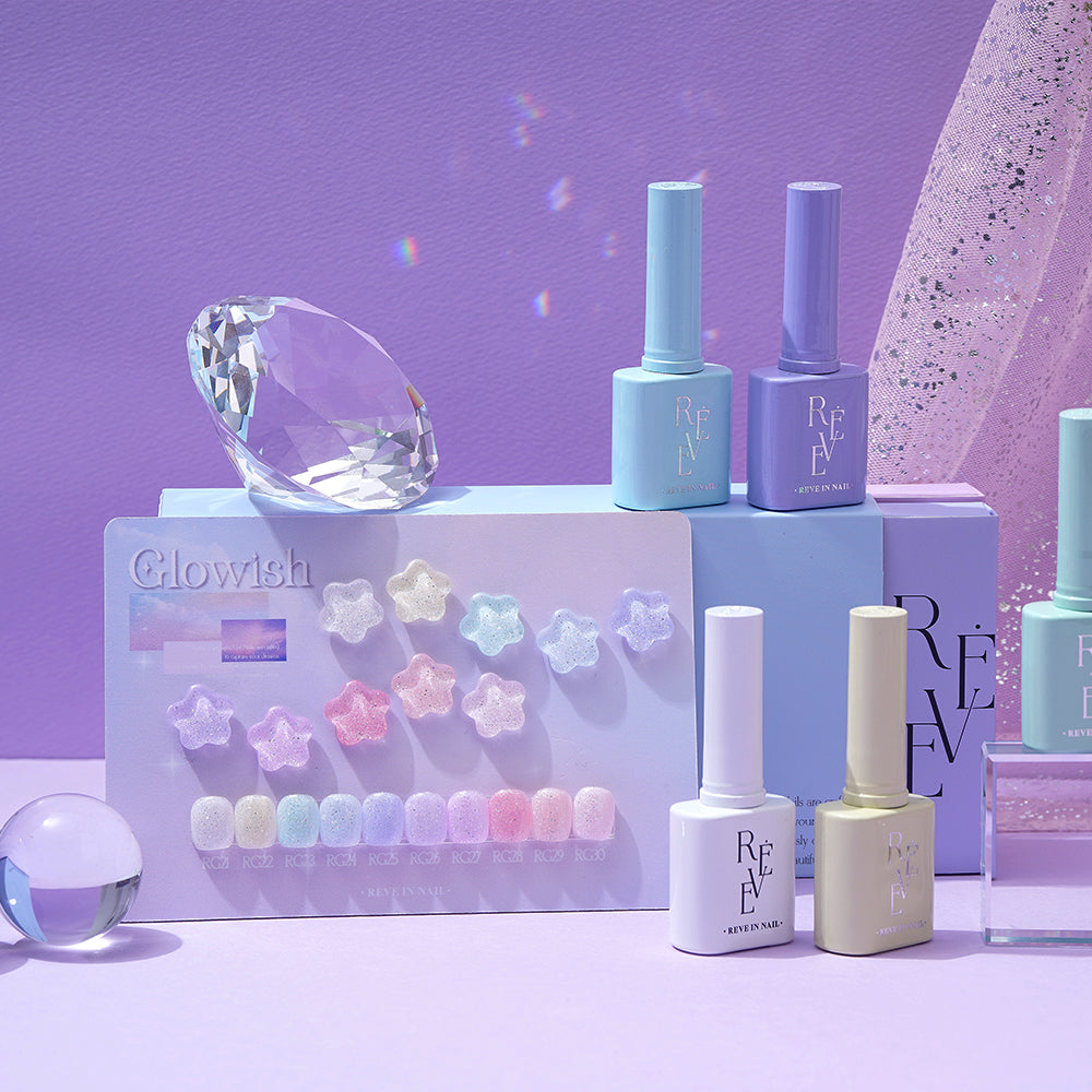 【REVE】Glowish glitter 10-piece Collection