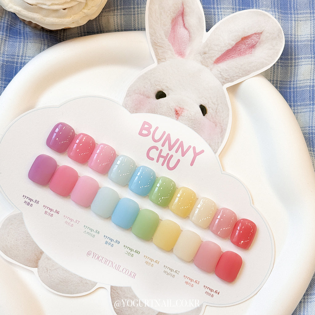 【YOGURT】Bunny Chu Syrup Gel S63 S64