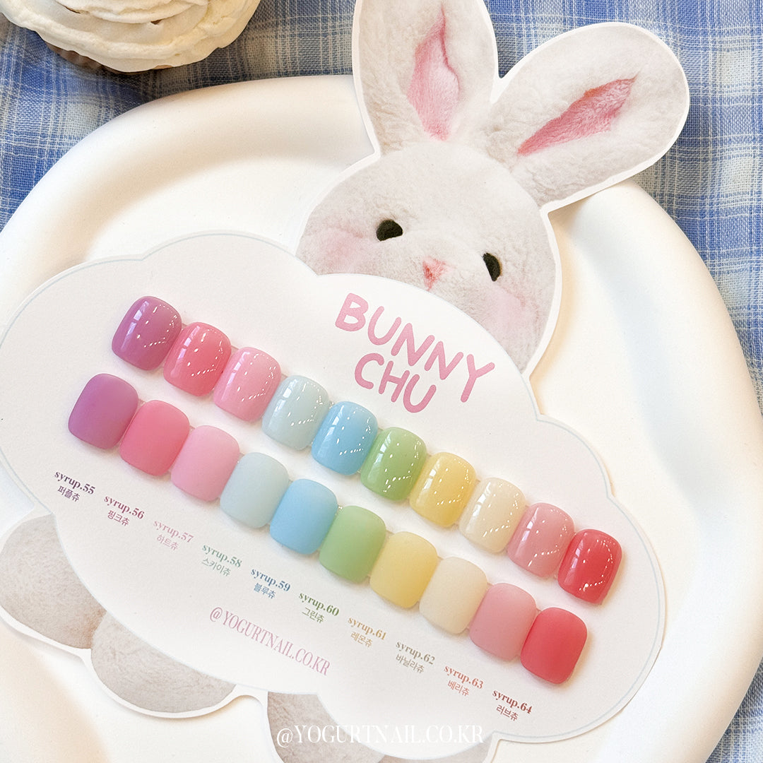 【YOGURT】Bunny Chu Syrup Gel S63 S64