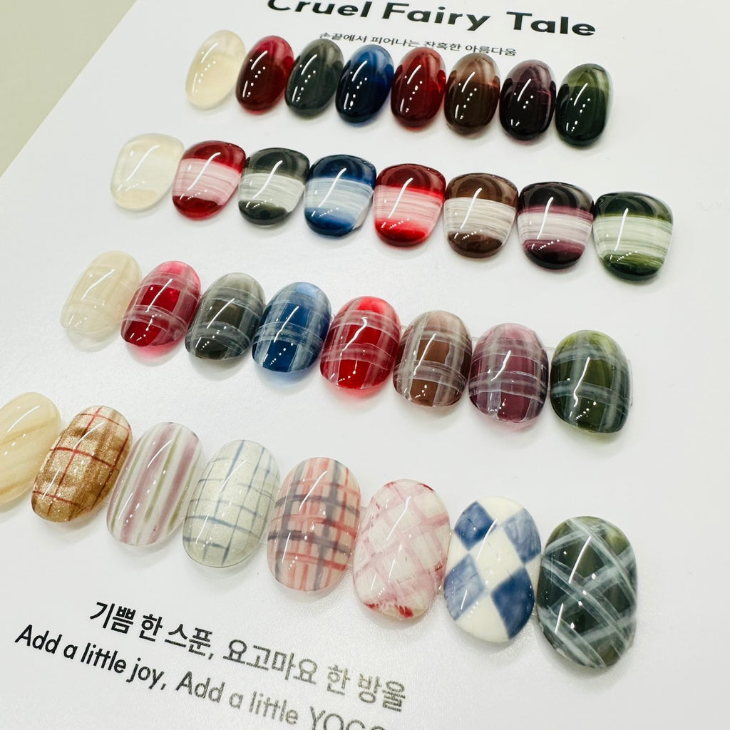 【YOGOMAYO】Cruel Fairy Tale 8-piece set syrup color gel