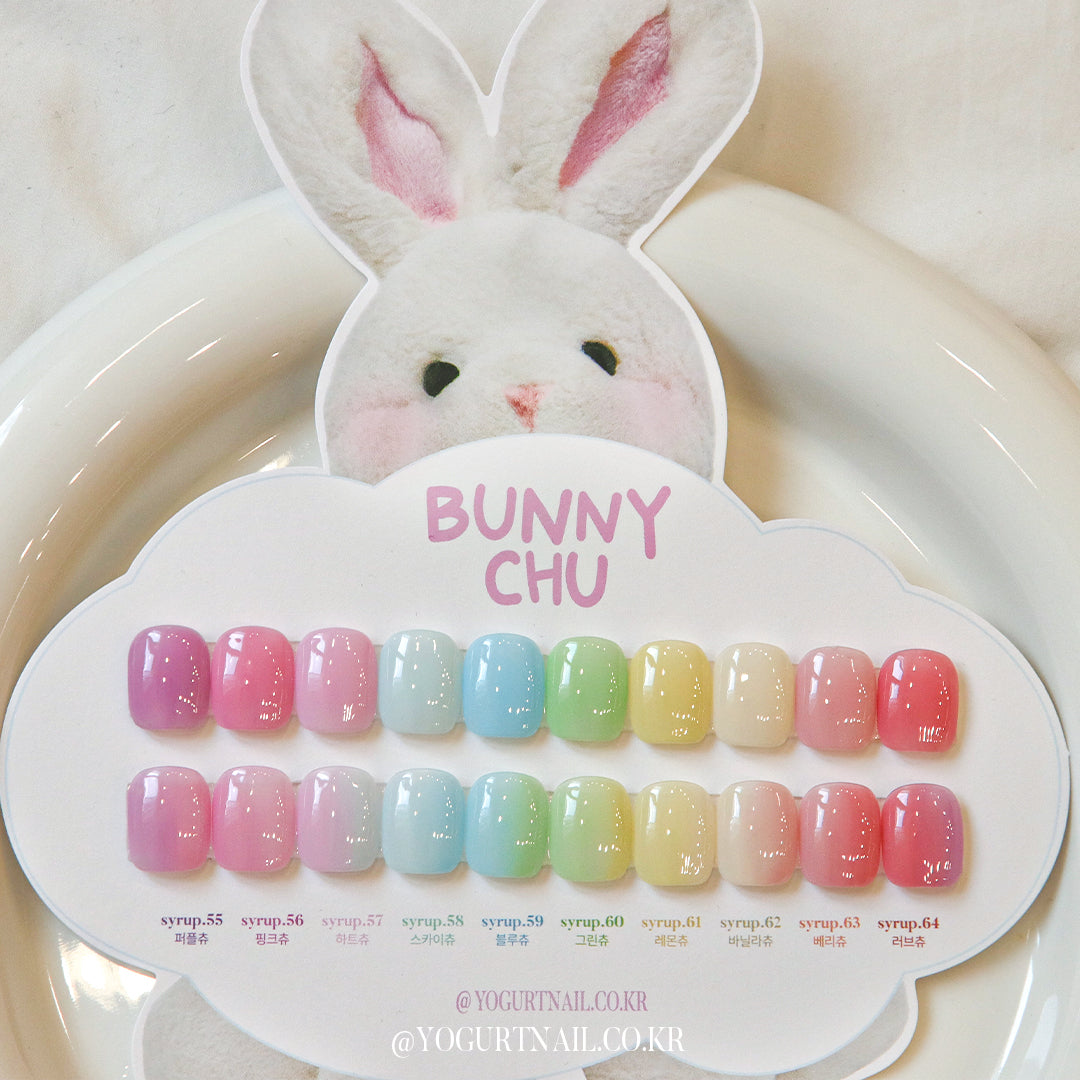 【YOGURT】Bunny Chu Syrup Gel S63 S64