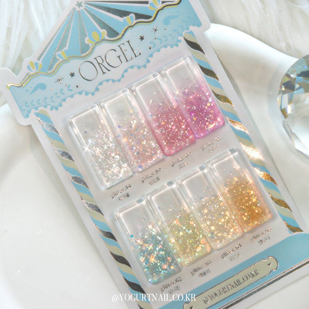 【YOGURT】Music Box Glitter Gel Collection
