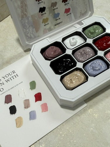 【riposo】<5th> Sandy Mood Painting Putty (9 types) Cream Gel