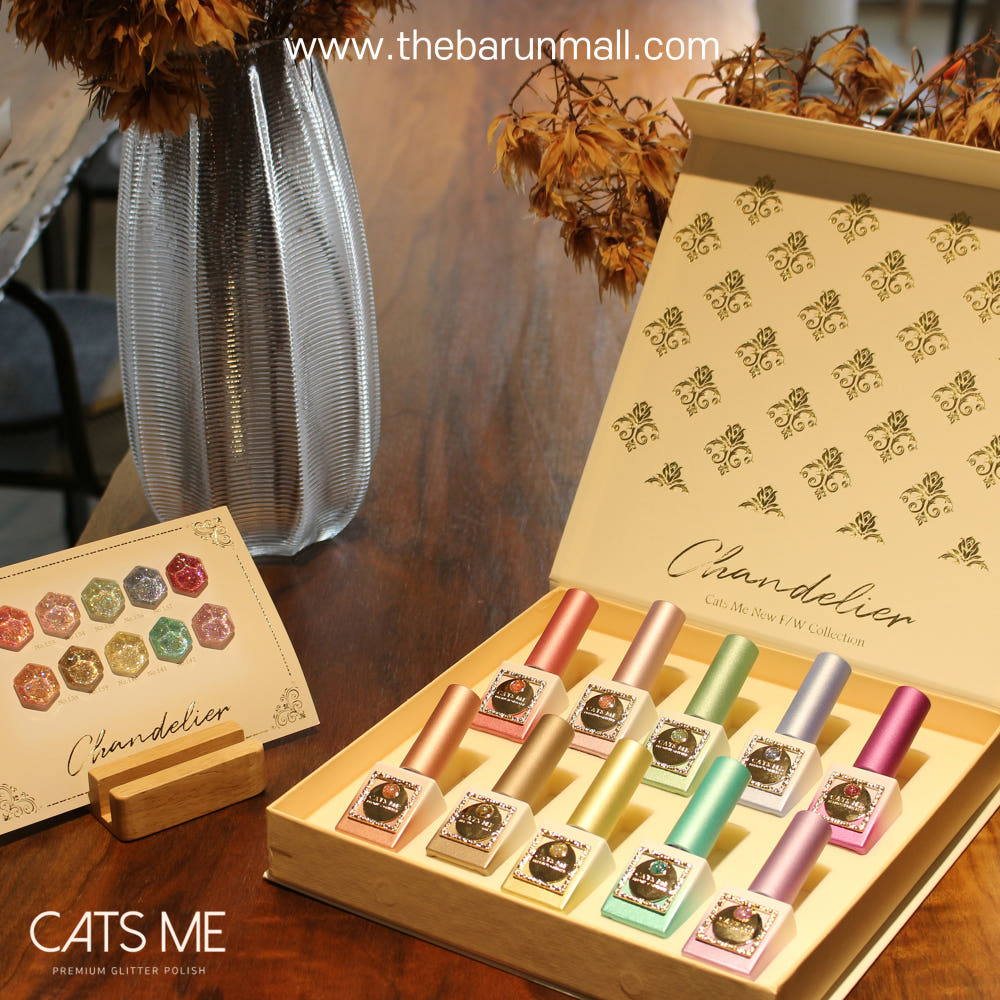 【CATS ME】Chandelier 10 Collection + chain(gold+silver) SET