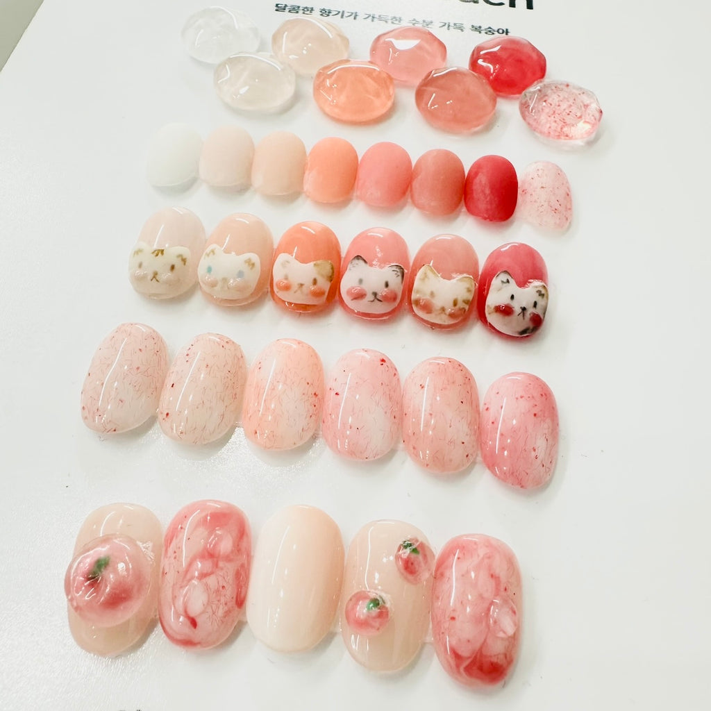 【YOGOMAYO】Mulboktakbok Peach Syrup Color 8 Types Collection