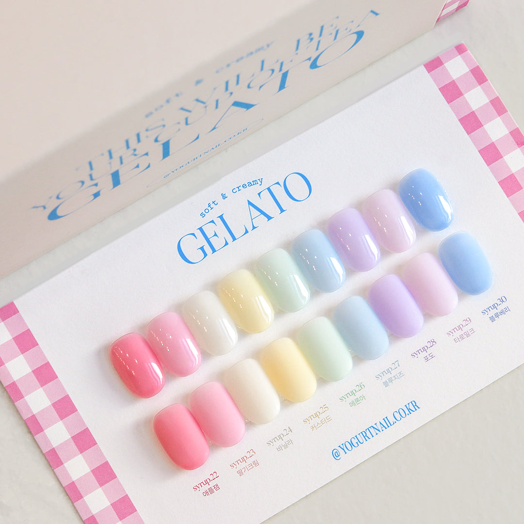 【YOGURT】Gelato Syrup Gel S24 Vanilla