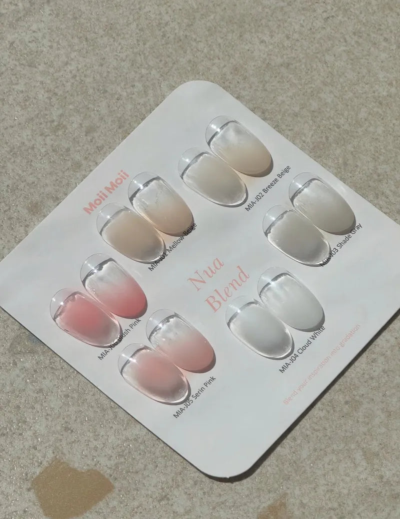 【MoiiMoii】Nua Blend Gel 6-pack