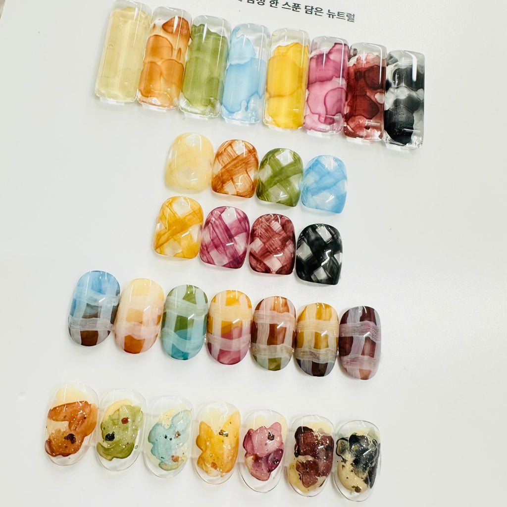 【YOGOMAYO】Picasso Ink Gel Season 2 8-piece Collection Easy Quick Ink Gel