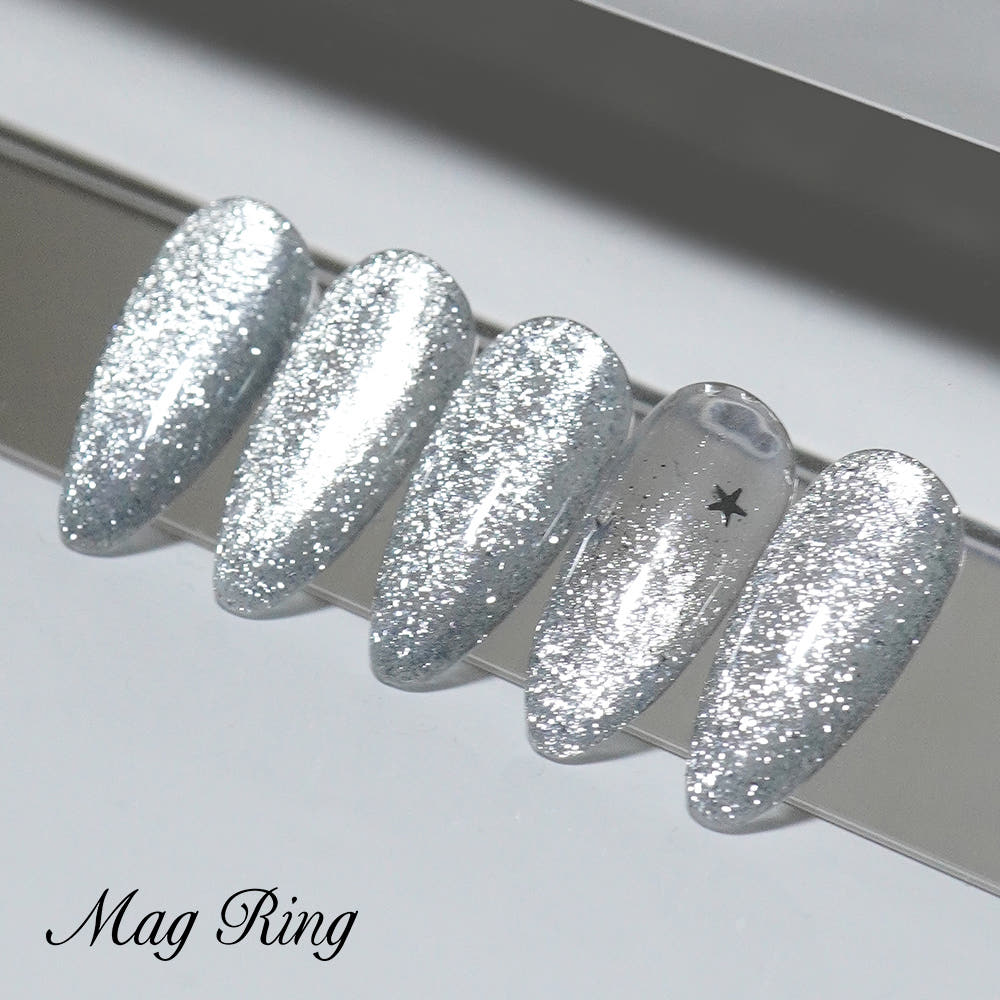 【CATS ME】 Silver Magnet Gel 1 Type Magling Glitter