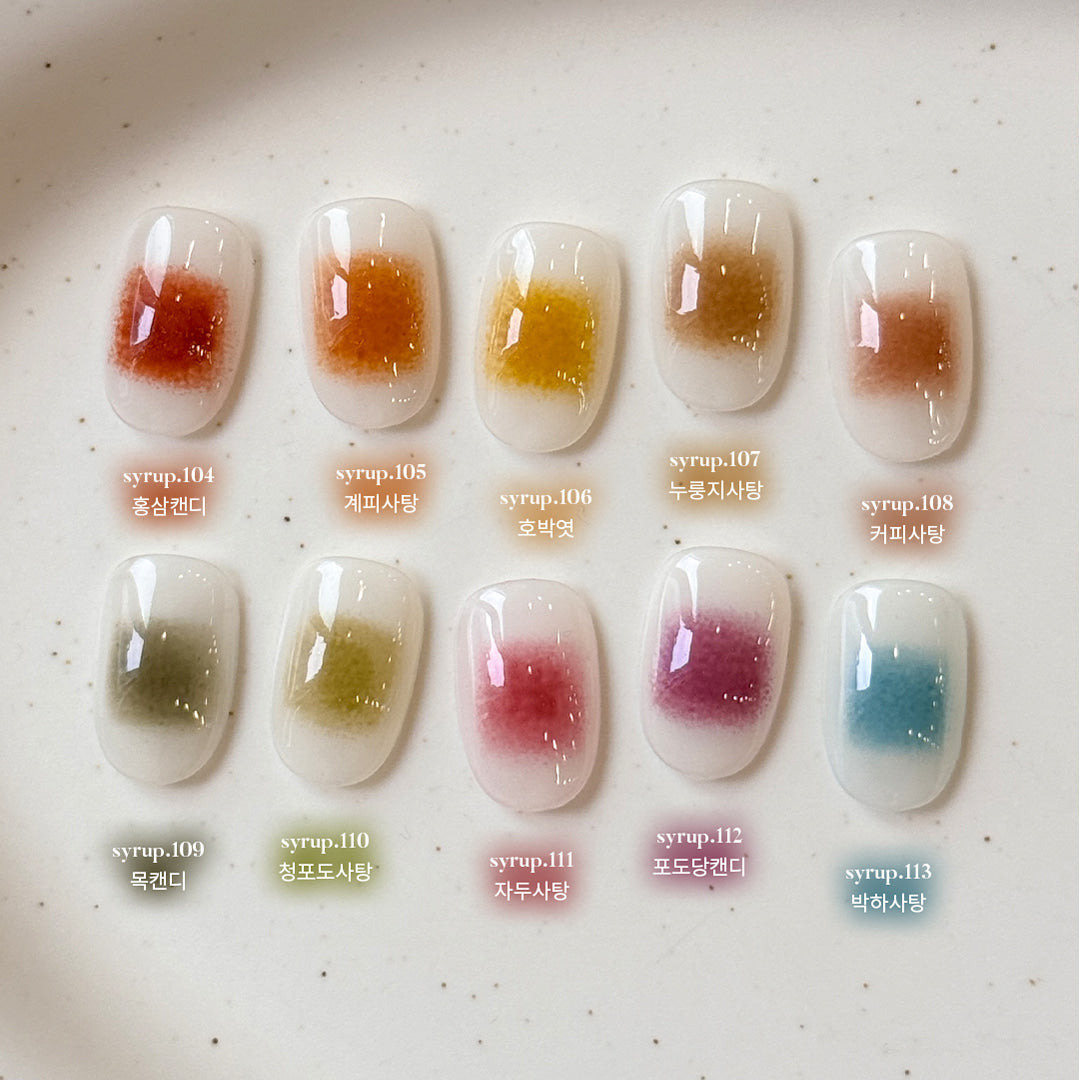 【YOGURT】Pumpkin Candy Syrup Gel Collection of 10