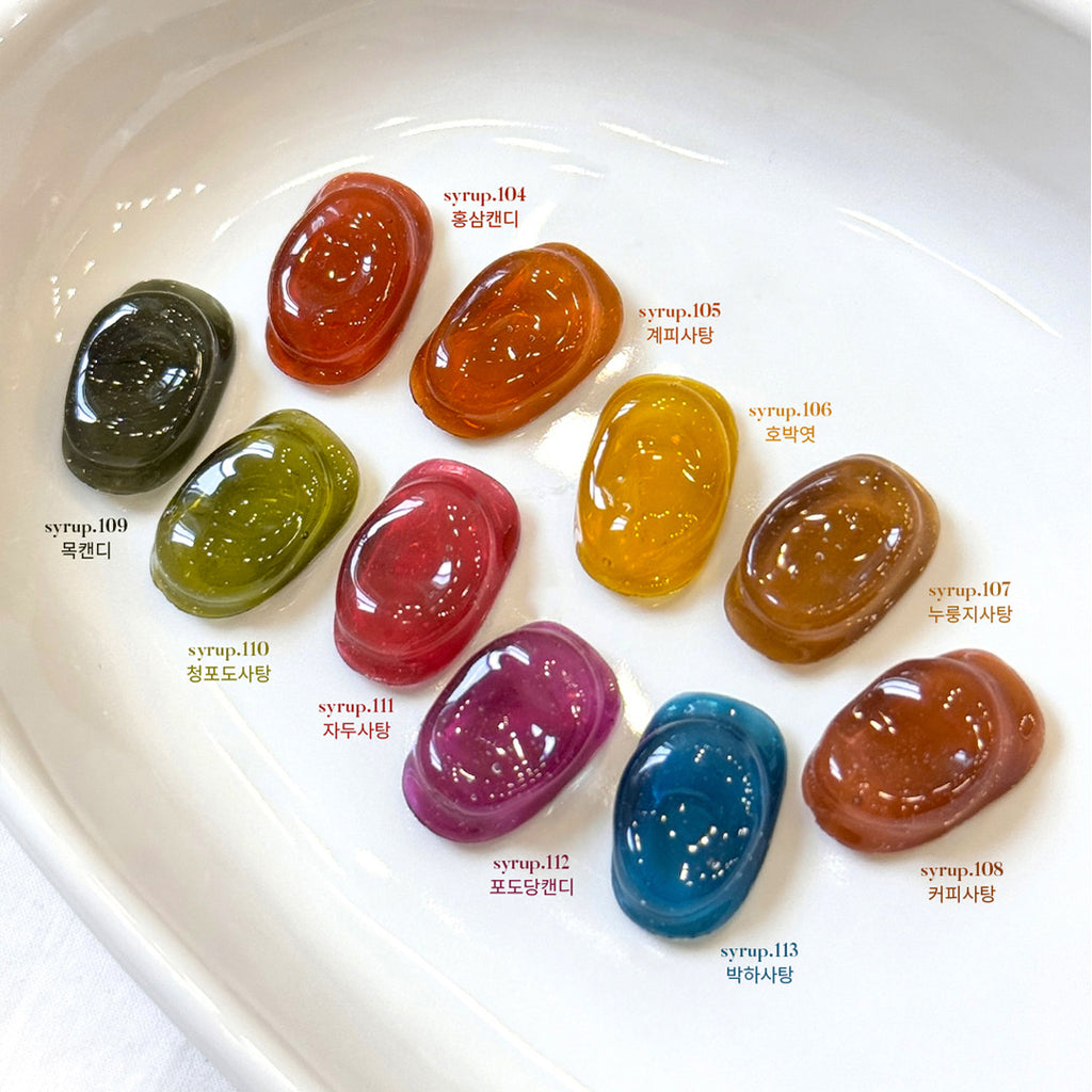 【YOGURT】Pumpkin Candy Syrup Gel Collection of 10