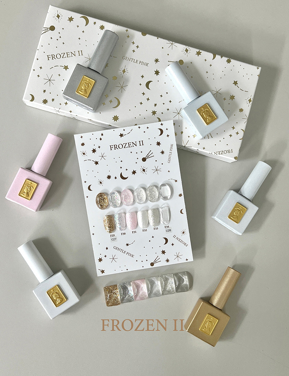 【GENTLE PINK】 Frozen Ver. 2 6 types