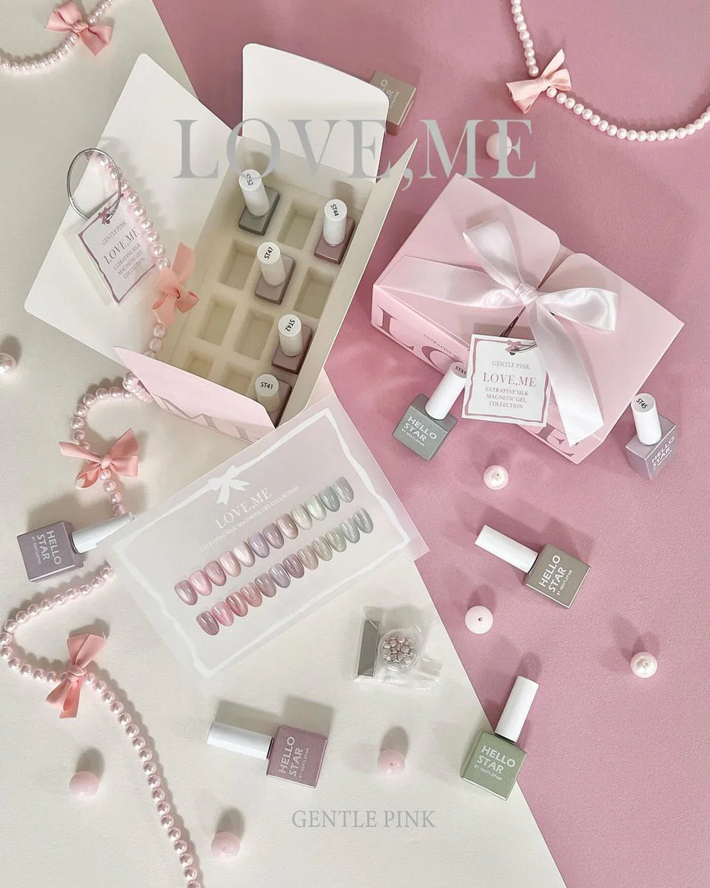 【GENTLE PINK】Love me - Ultra silk magnetic gel | individual/collection