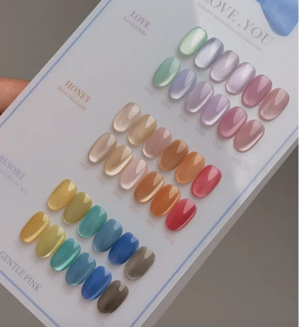 【GENTLE PINK】Love you - Ultra silk magnetic gel | individual/collection