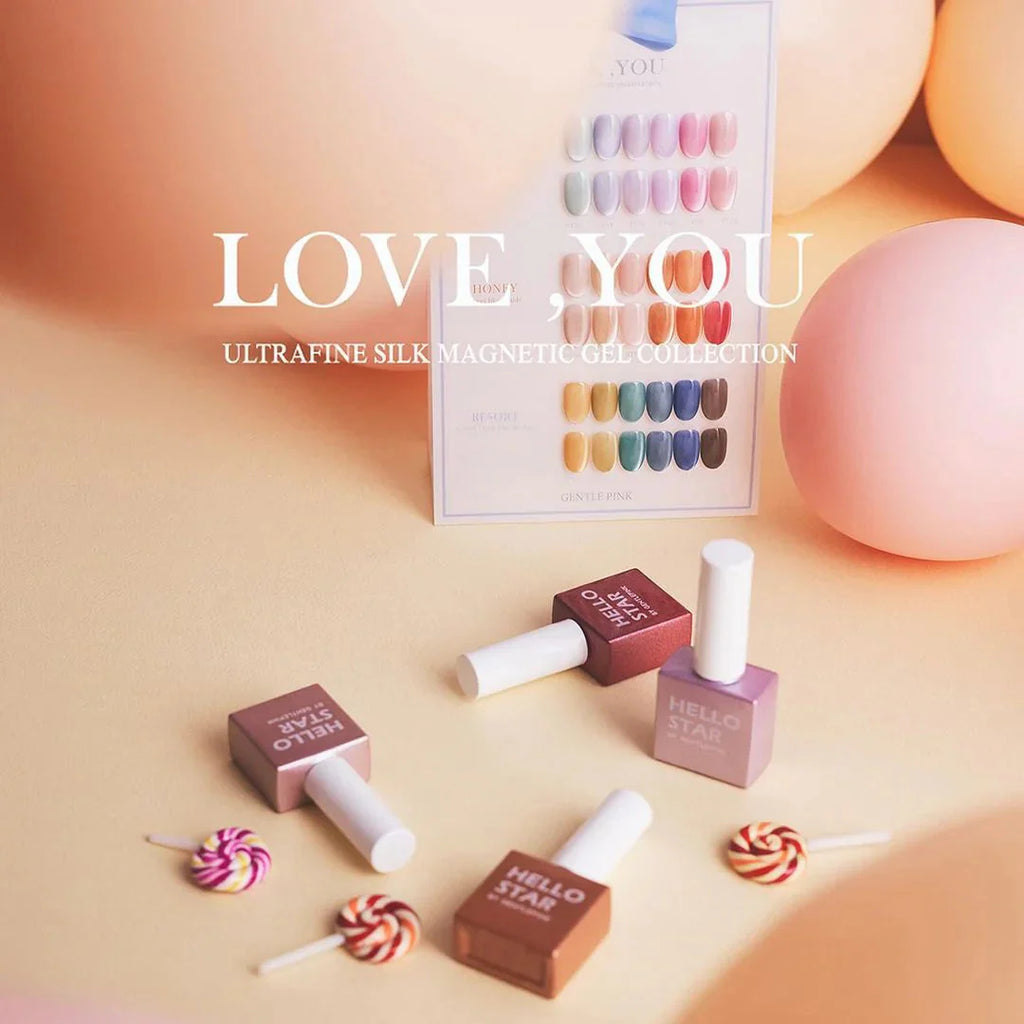 【GENTLE PINK】Love you - Ultra silk magnetic gel | individual/collection