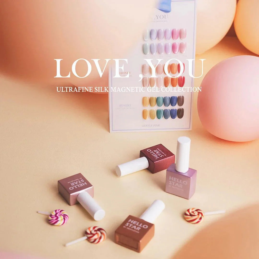 【GENTLE PINK】Love you - Ultra silk magnetic gel | individual/collection