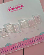 【GENTLE PINK】Princess - Premium glitter 6pc collection
