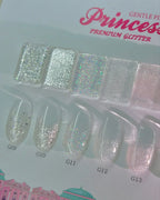 【GENTLE PINK】Princess - Premium glitter 6pc collection