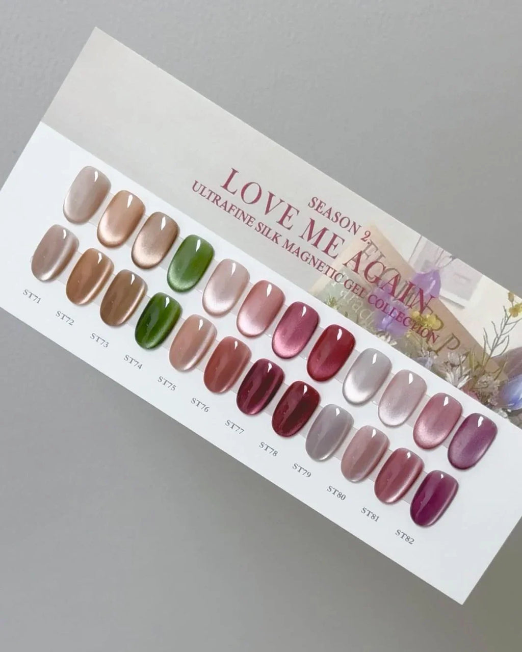 【GENTLE PINK】Love me again - Ultra silk magnetic gel | individual/collection