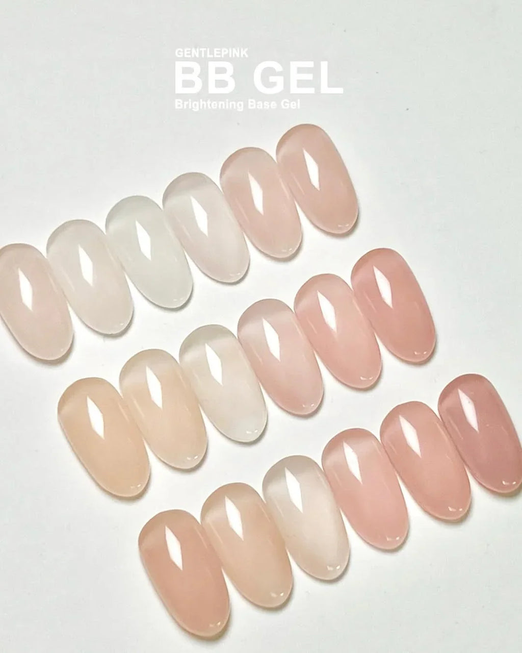 【GENTLE PINK】BB gel - colour & base gel in 1