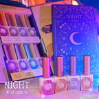 【CATS ME】Night of Cats 8-piece set: magnetic gel, reflective gel