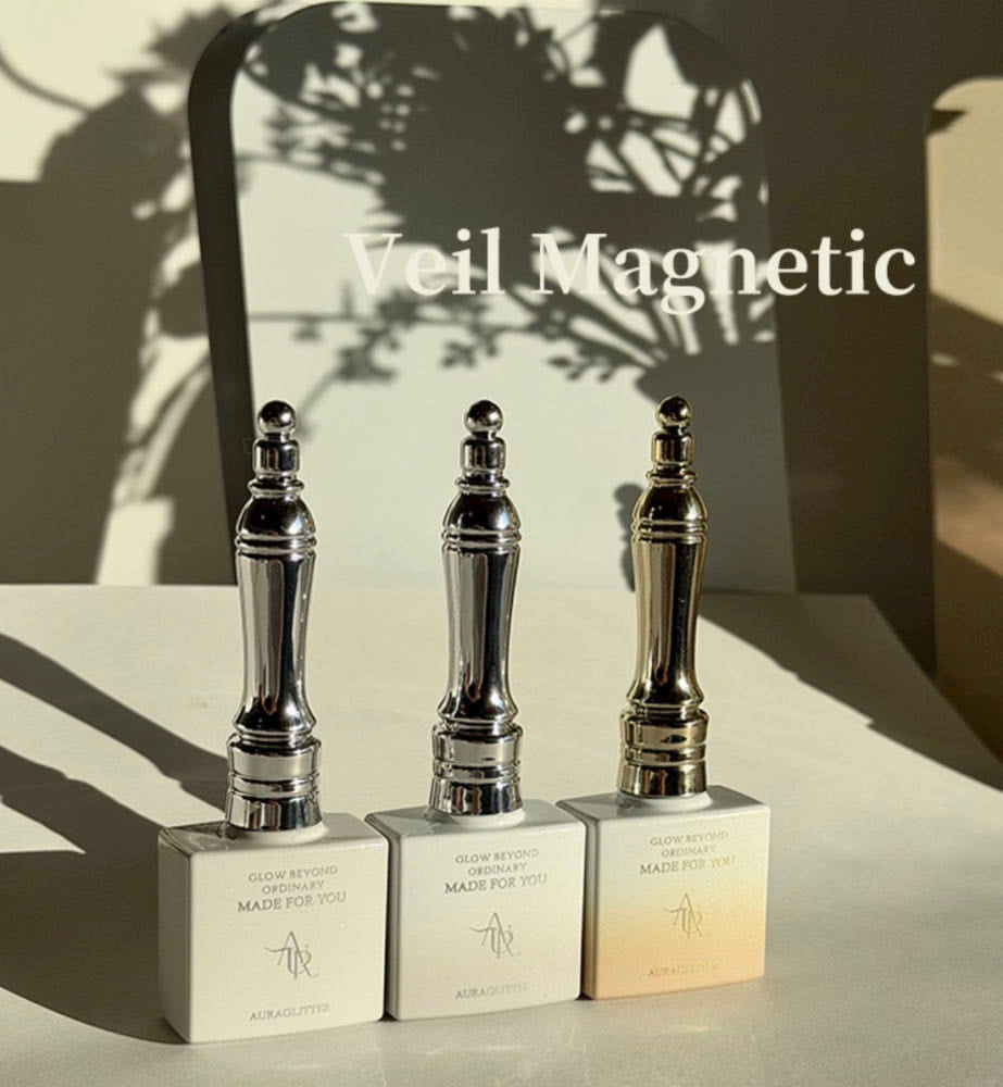 【AURA GLITTER】Veil Magnetic Magnet Gel 3-piece Collection