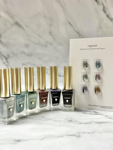 【riposo】6 types of metallic ink