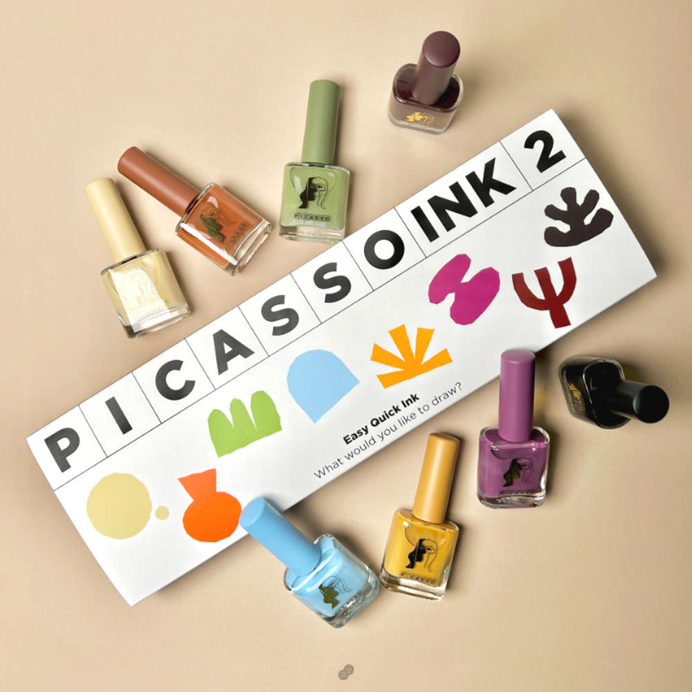 【YOGOMAYO】Picasso Ink Gel Season 2 8-piece Collection Easy Quick Ink Gel