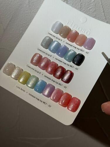 【riposo】 Non-Wipe Magnetic Top Gel