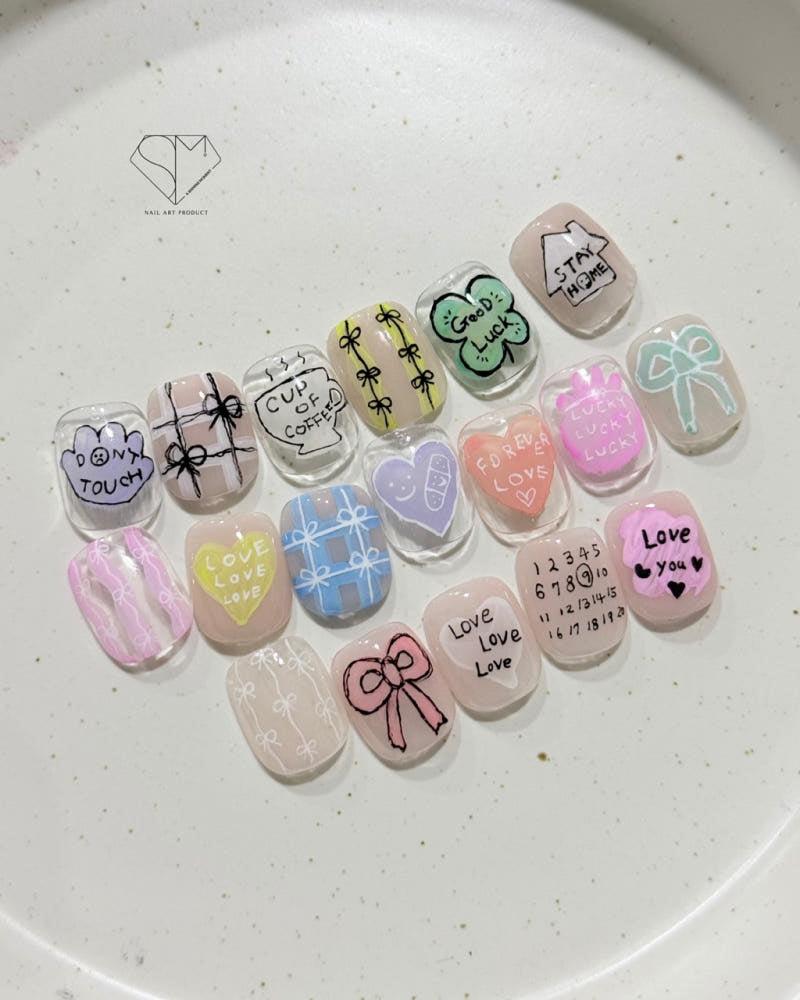 【A.Shining Moment / 受注販売(3月中旬〜下旬前後納期)】2 types of slint pens that don't require a matte top / Ballpoint pen nail art