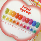 【YOGURT/受注販売(1週間前後納期)】Yogurt Gel Nail Fruit Syrup Syrup Gel 10-piece Collection