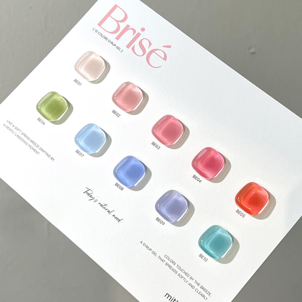 【mithmillo / 受注販売(3月下旬前後納期)】Clear Syrup Gel Brise 10-piece
