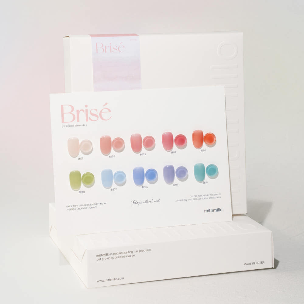 【mithmillo / 受注販売(3月下旬前後納期)】Clear Syrup Gel Brise 10-piece