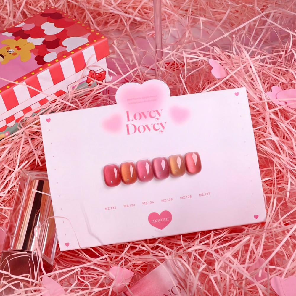 【mayour / 受注販売(3月下旬前後納期)】Lovey Dovey Magnetic Gel 6 types Collection