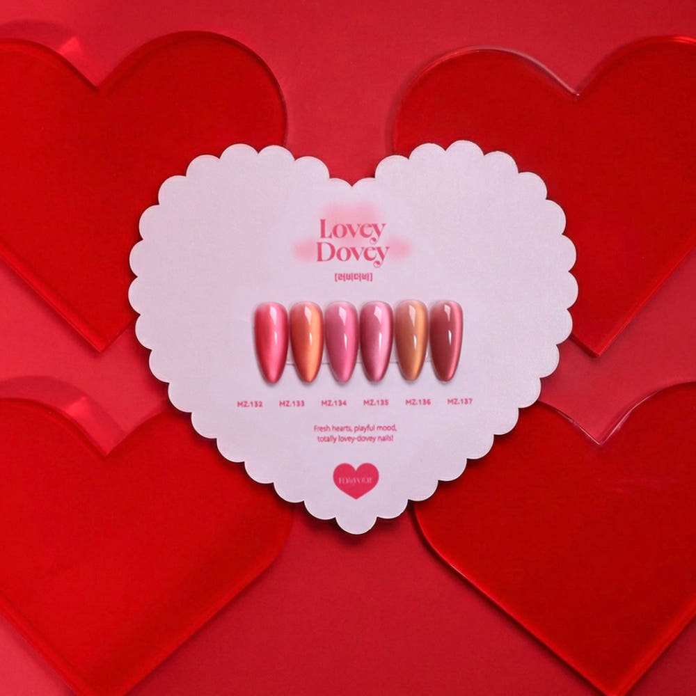 【mayour / 受注販売(3月下旬前後納期)】Lovey Dovey Magnetic Gel 6 types Collection