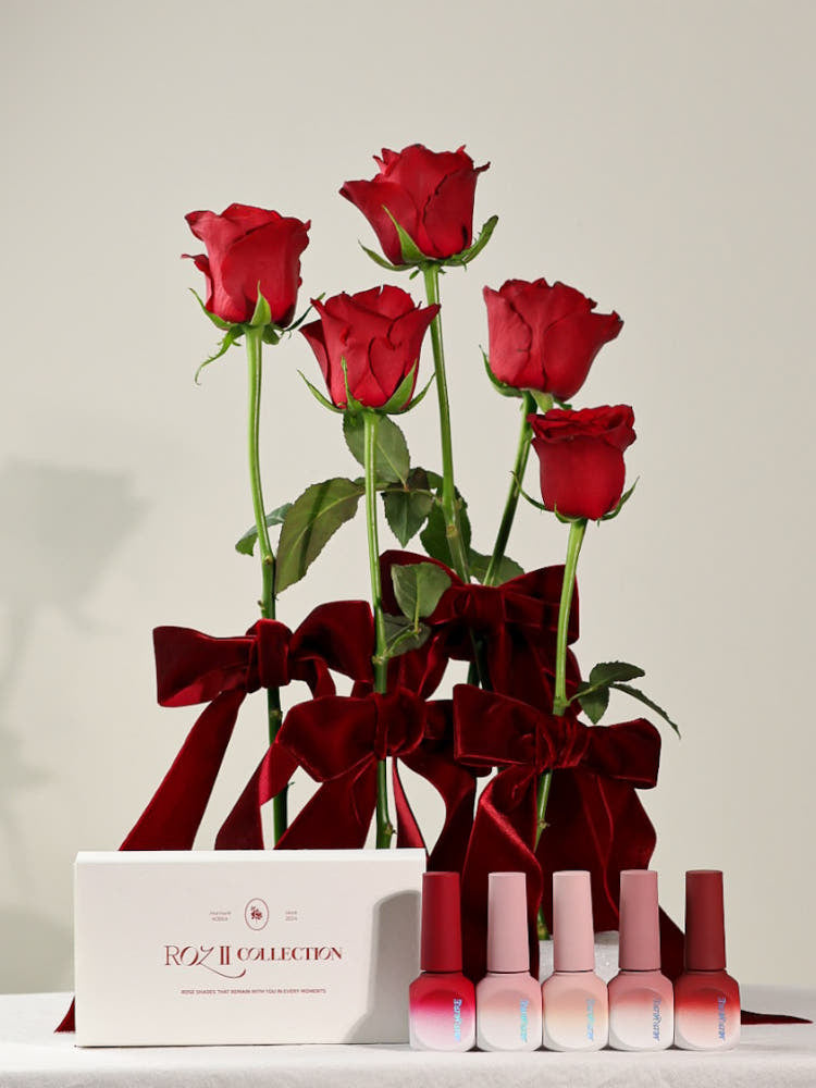 【MURMURE /受注販売(3月下旬前後)】Murgel, Syrup Gel Roz Ⅱ Collection I 5-piece Collection