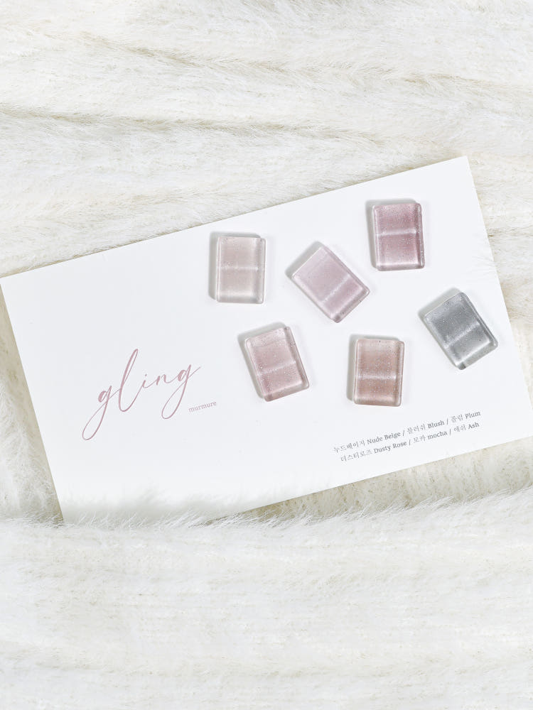 【MURMURE /受注販売(3月下旬前後)】NEW Murgel, Magnetic Gel Gling 6-piece Collection