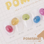 【JIN.B】Jellytto Pompomi 8pc collection - Velvet 3D embo gel