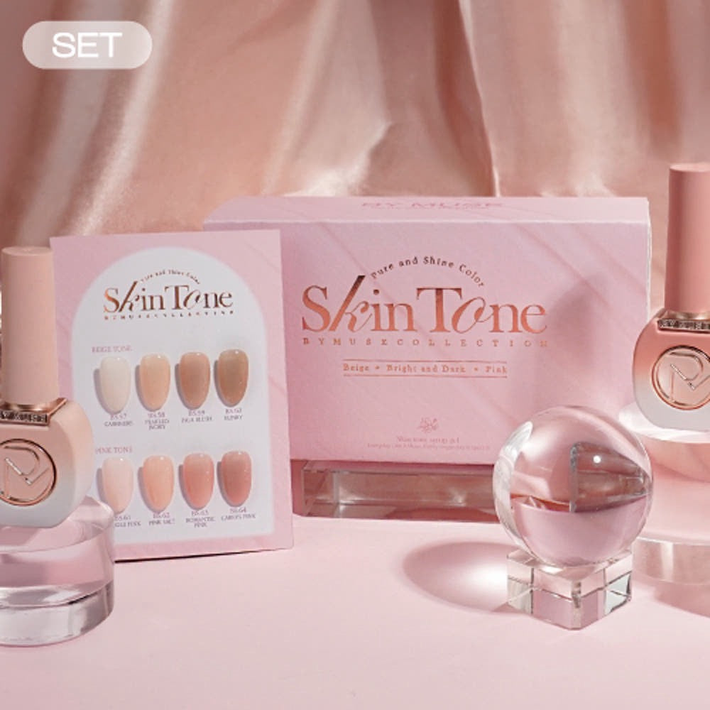 【NAIL DAIRY先生のセミナー使用 / BY MUSE】Skin Tone Collection 8-piece Collection