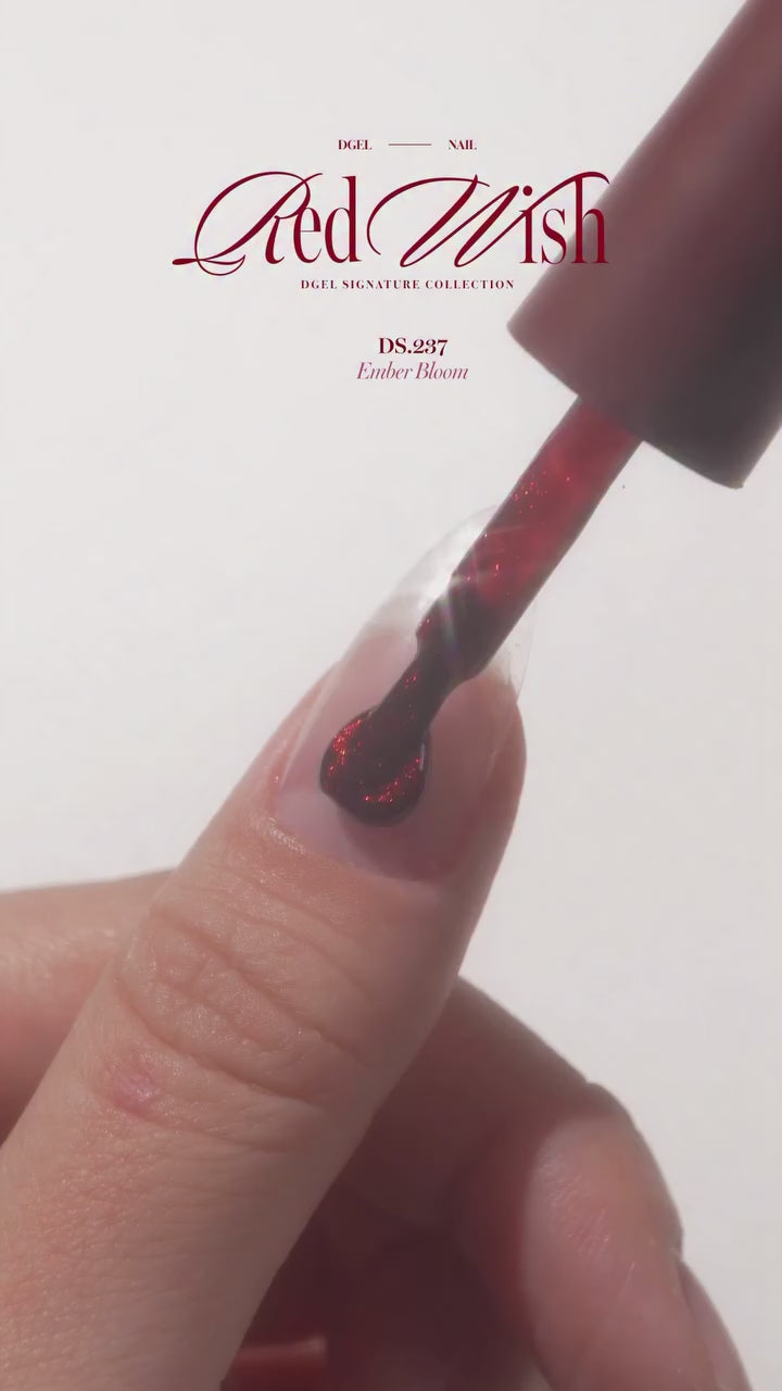 【NAIL DAIRY先生のセミナー使用 / DGEL】DGEL Signature Redwish Collection