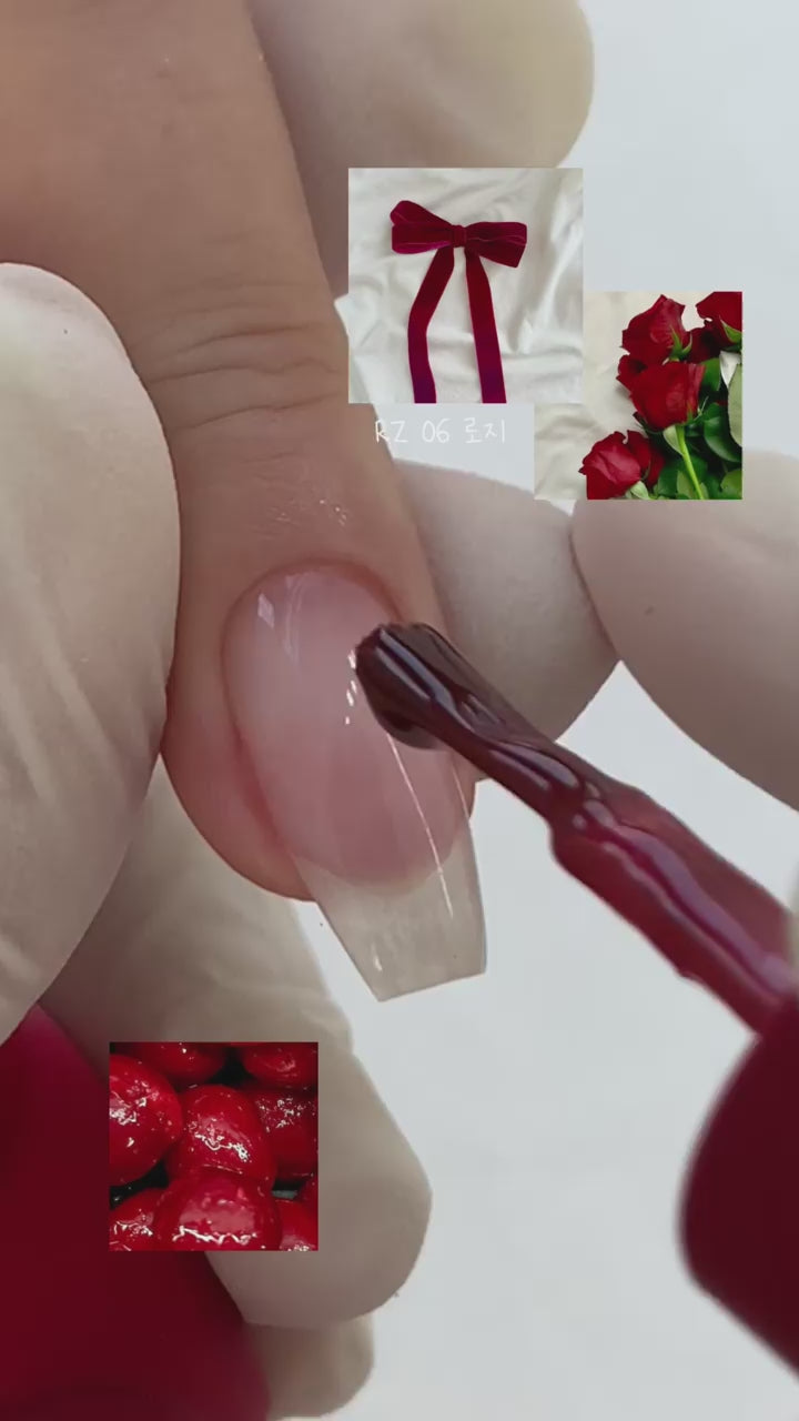 【MURMURE /受注販売(3月下旬前後)】Murgel, Syrup Gel Roz Ⅱ Collection I 5-piece Collection