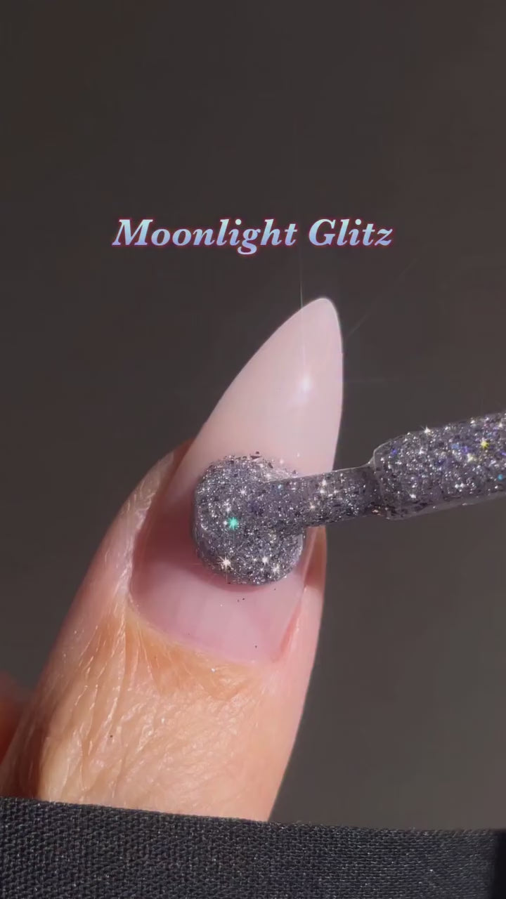 【CLODI】Moonlight Glitz Reflective Glitter Gel 10 Colors Collection