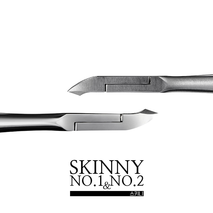 【SHINY】Skinny Professional Cuticle Nail Nipper No. 1/No. 2